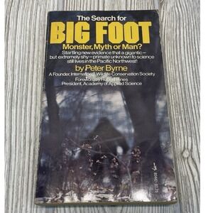 The Search for Big Foot Monster Myth or Man Peter Byrne Pocket Books 80442-1-175